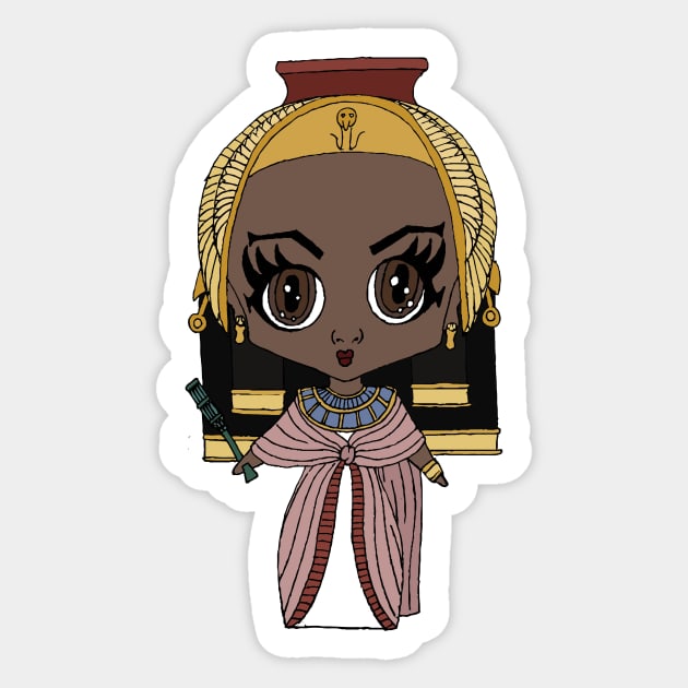 Nefertari Sticker by thehistorygirl